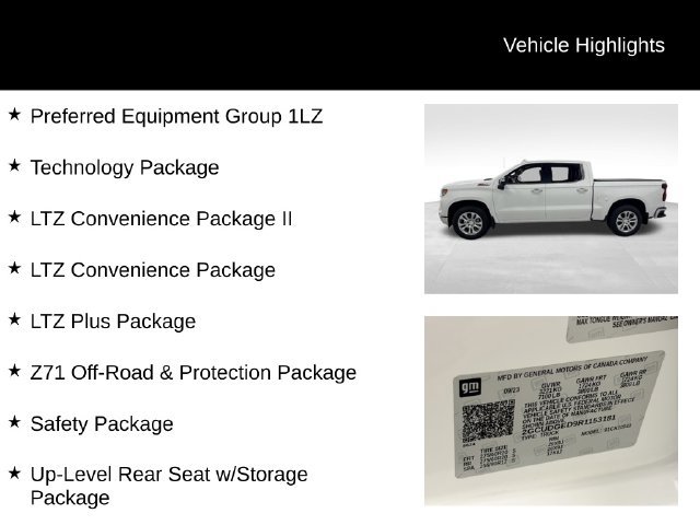 Certified 2024 Chevrolet Silverado 1500 LTZ AWD/4WD image 27