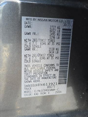 Used 2026 Nissan Frontier PRO-4X AWD/4WD image 28