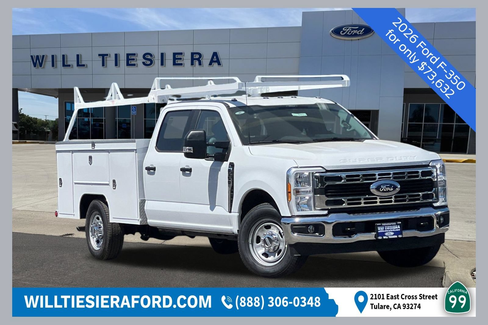 New 2026 Ford F350 XL w/ XL Chrome Package