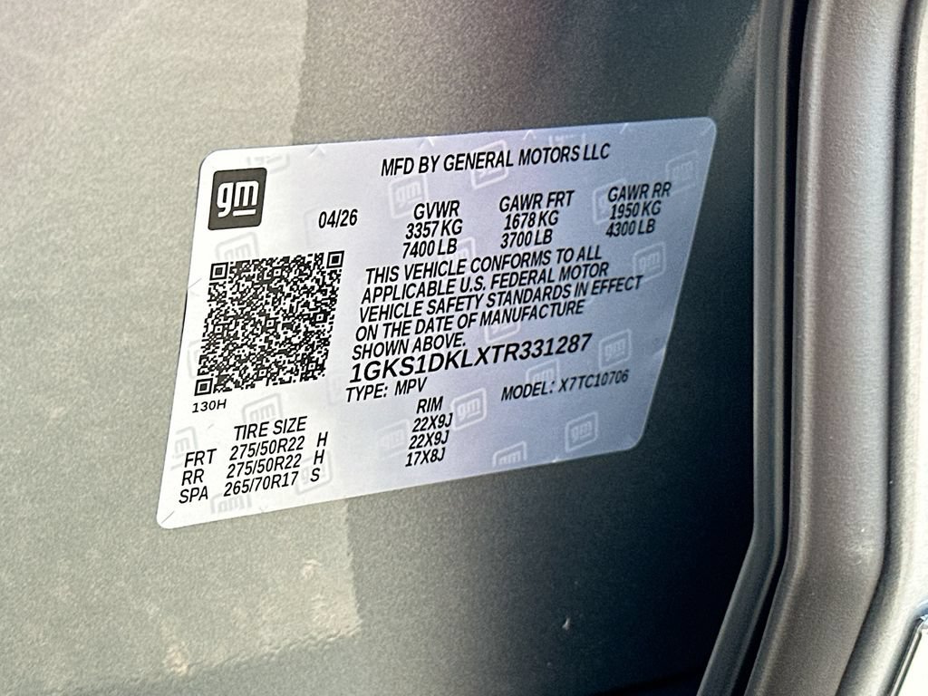 New 2026 GMC Yukon Denali w/ Denali Reserve Package RWD image 27