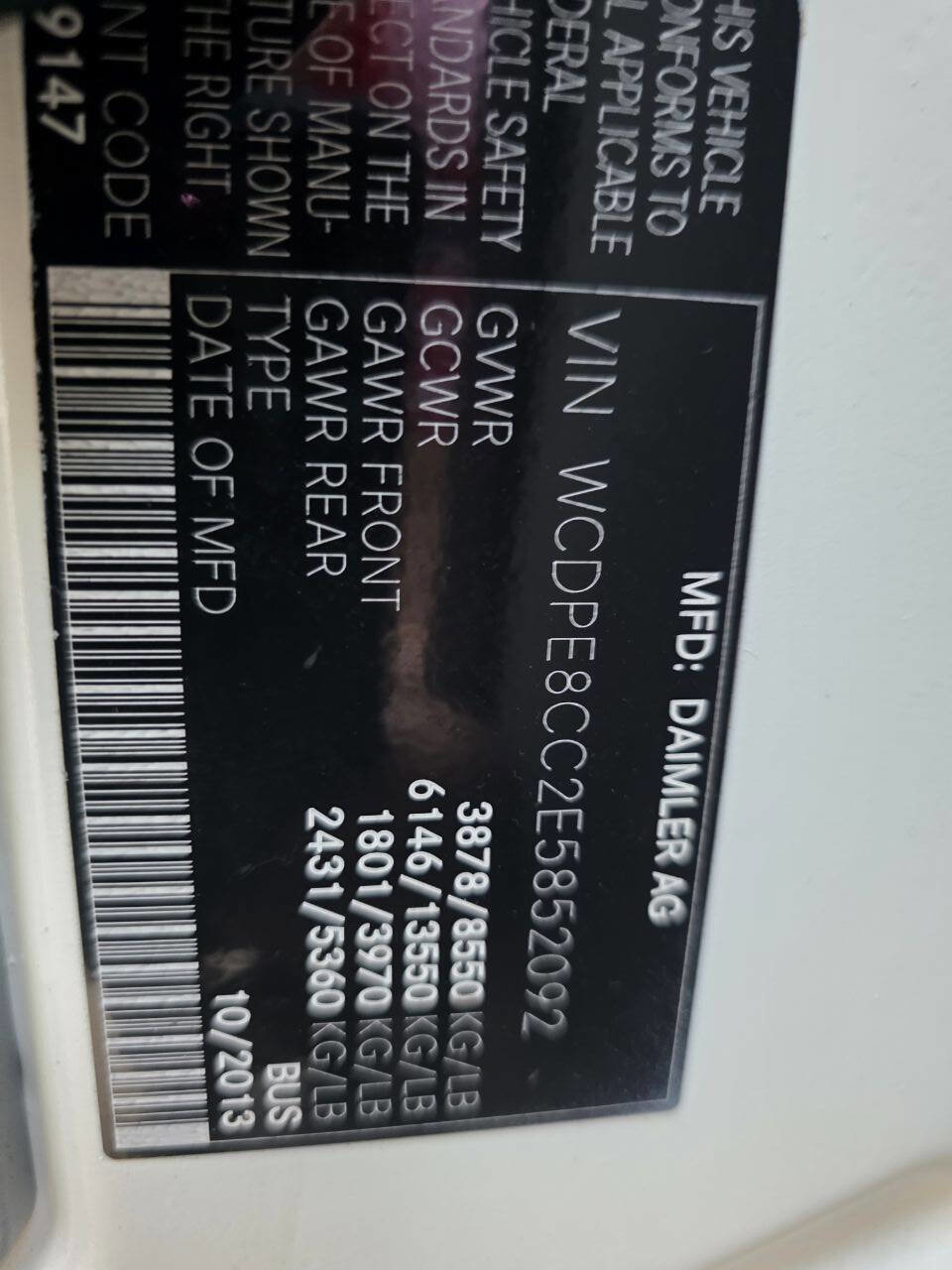 Used 2014 Freightliner Sprinter 2500 image 31