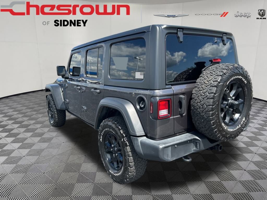 Used 2021 Jeep Wrangler Unlimited Sport image 3