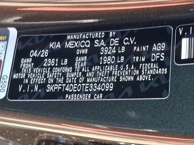 New 2026 Kia K4 FWD image 17