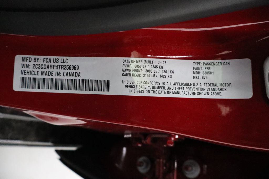 New 2026 Dodge Charger Scat Pack w/ Blacktop Package AWD/4WD image 29