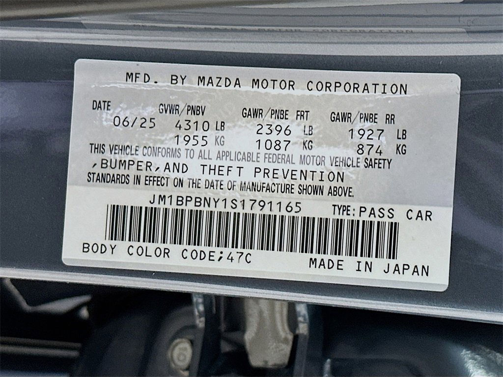 New 2025 MAZDA MAZDA3 Hatchback w/Premium Plus Pkg image 27