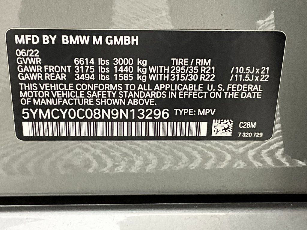 Used 2022 BMW X6 M w/ Competition Package image 30