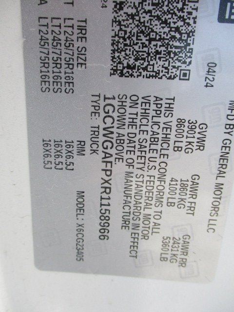 Used 2024 Chevrolet Express 2500 w/ Driver Convenience Package image 9