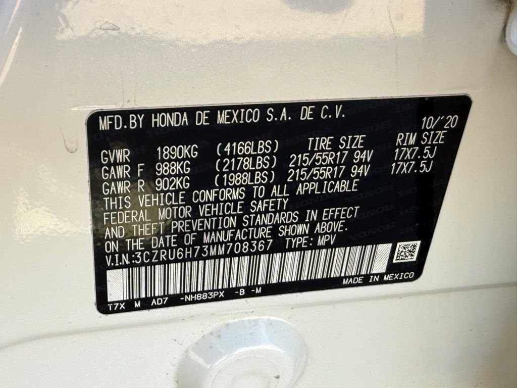 Used 2021 Honda HR-V EX-L image 27