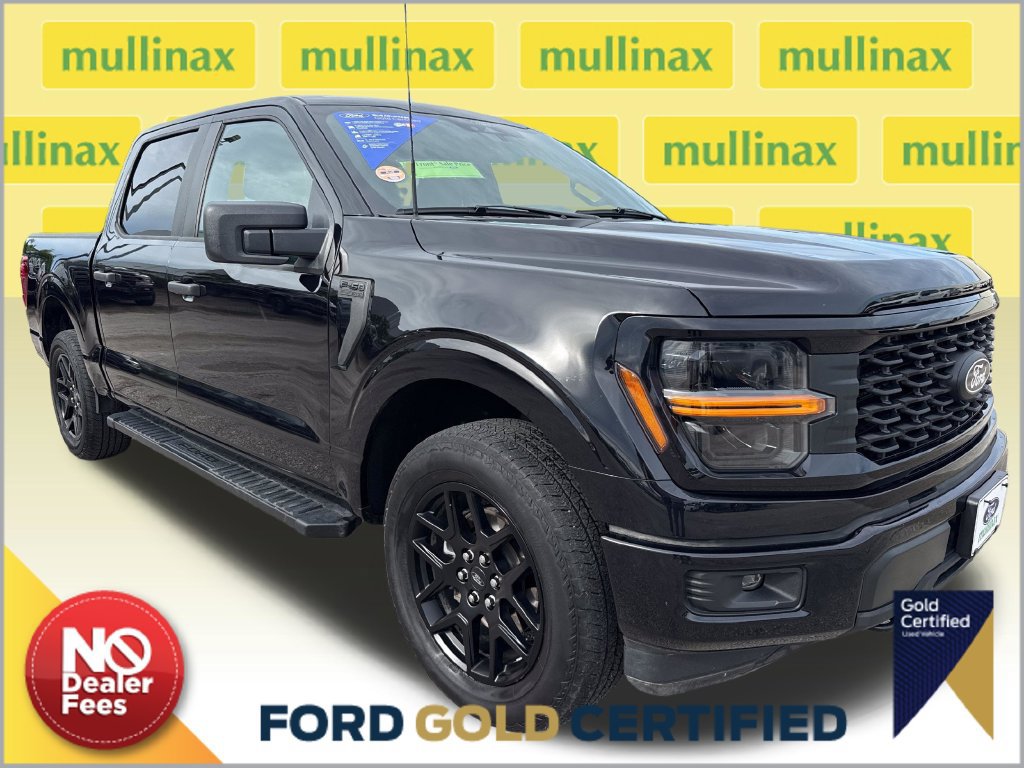 Certified 2024 Ford F150 STX w/ STX Black Appearance Package AWD/4WD 360° Tour