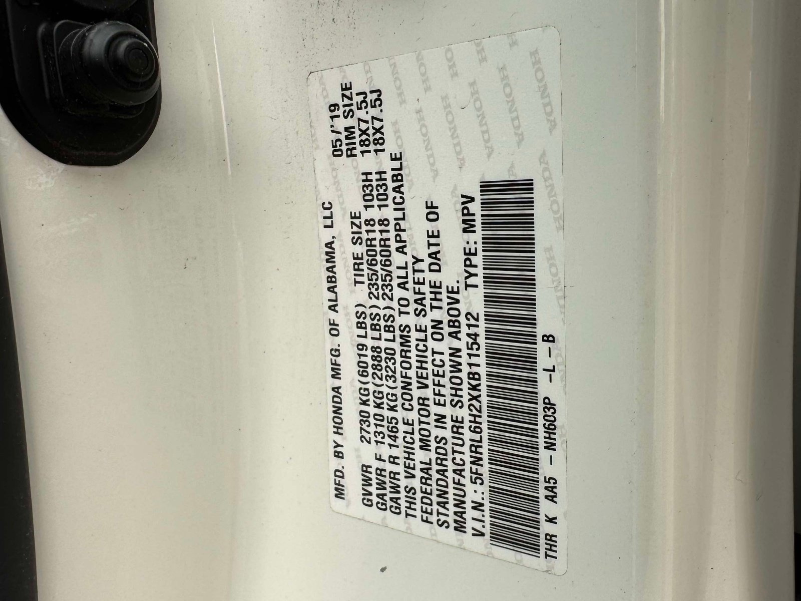 Used 2019 Honda Odyssey LX image 17