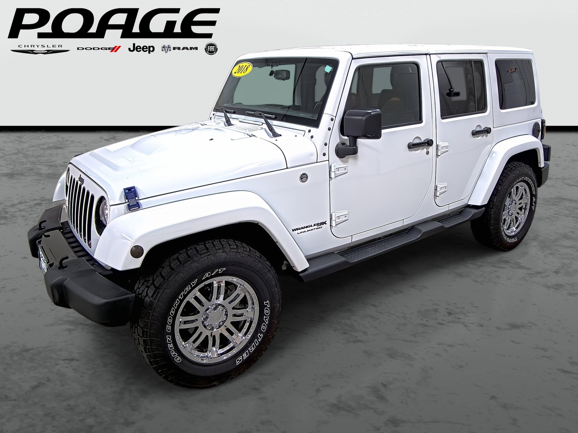 Used 2018 Jeep Wrangler Unlimited Sahara