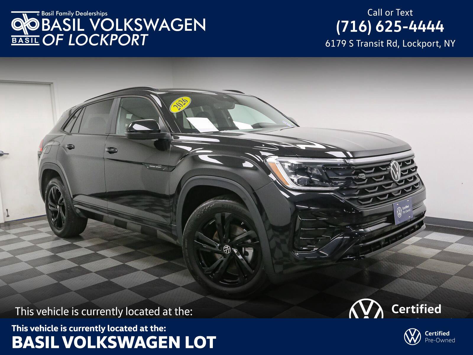 Certified 2026 Volkswagen Atlas Cross Sport SEL R-Line