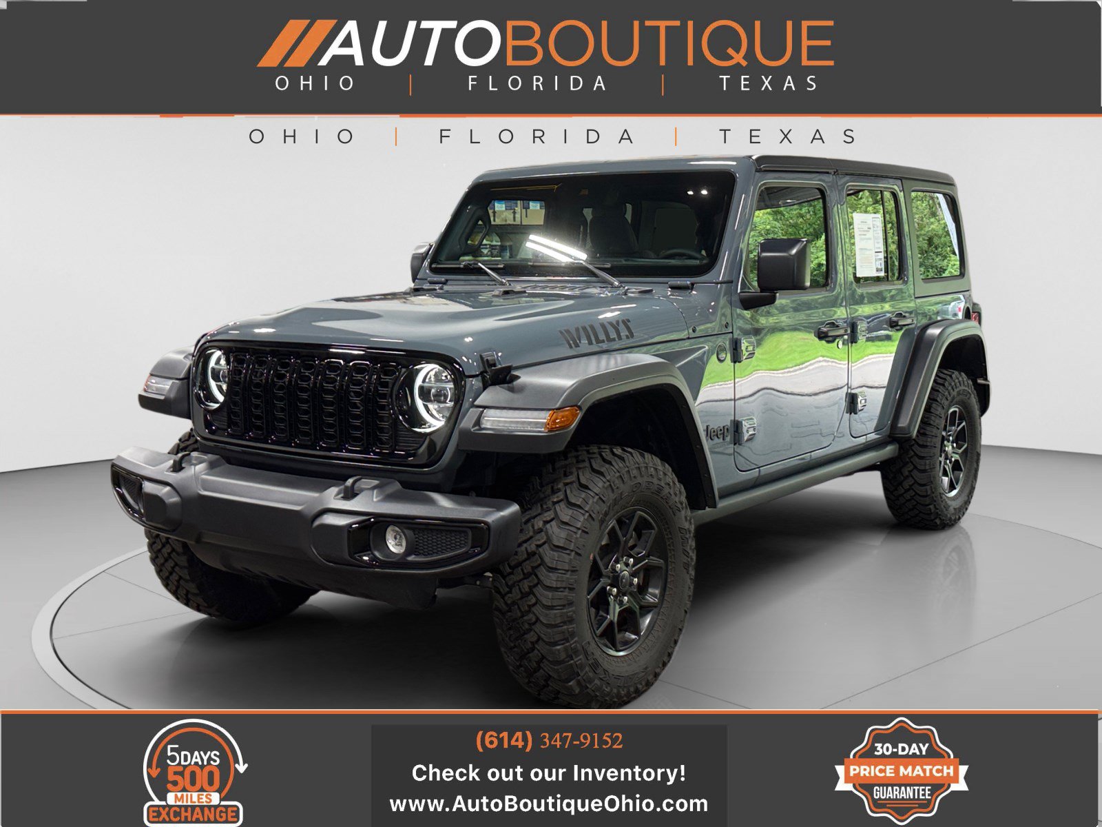 Used 2025 Jeep Wrangler Unlimited Sport AWD/4WD image 1