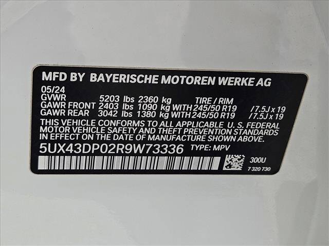 Used 2024 BMW X3 sDrive30i w/ Premium Package RWD image 24