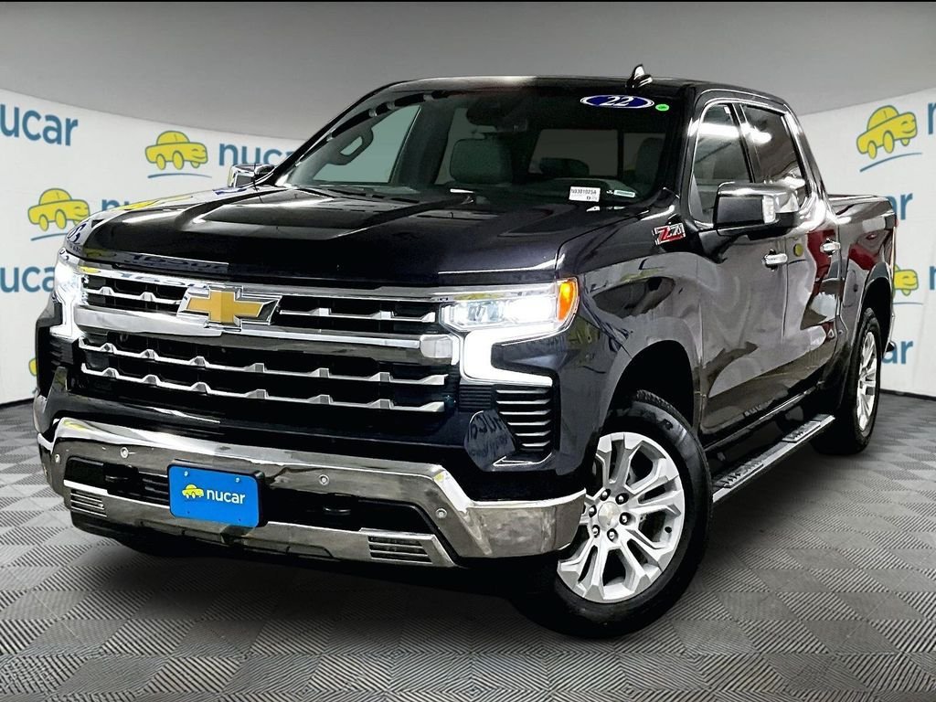 Used 2022 Chevrolet Silverado 1500 LTZ w/ LTZ Premium Package AWD/4WD image 3