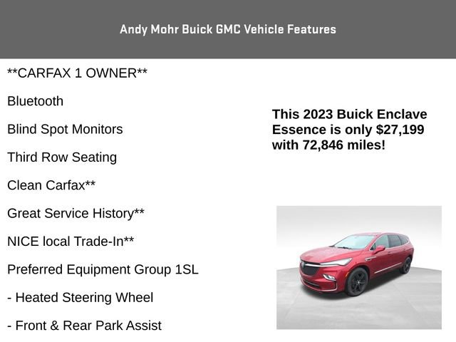 Used 2023 Buick Enclave Essence w/ Sport Touring Edition image 4