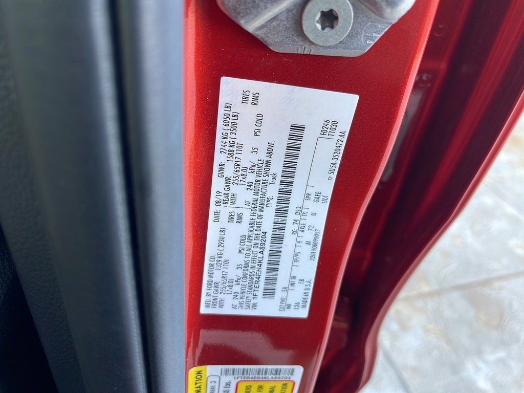 Certified 2019 Ford Ranger XLT w/ Equipment Group 301A Mid image 32