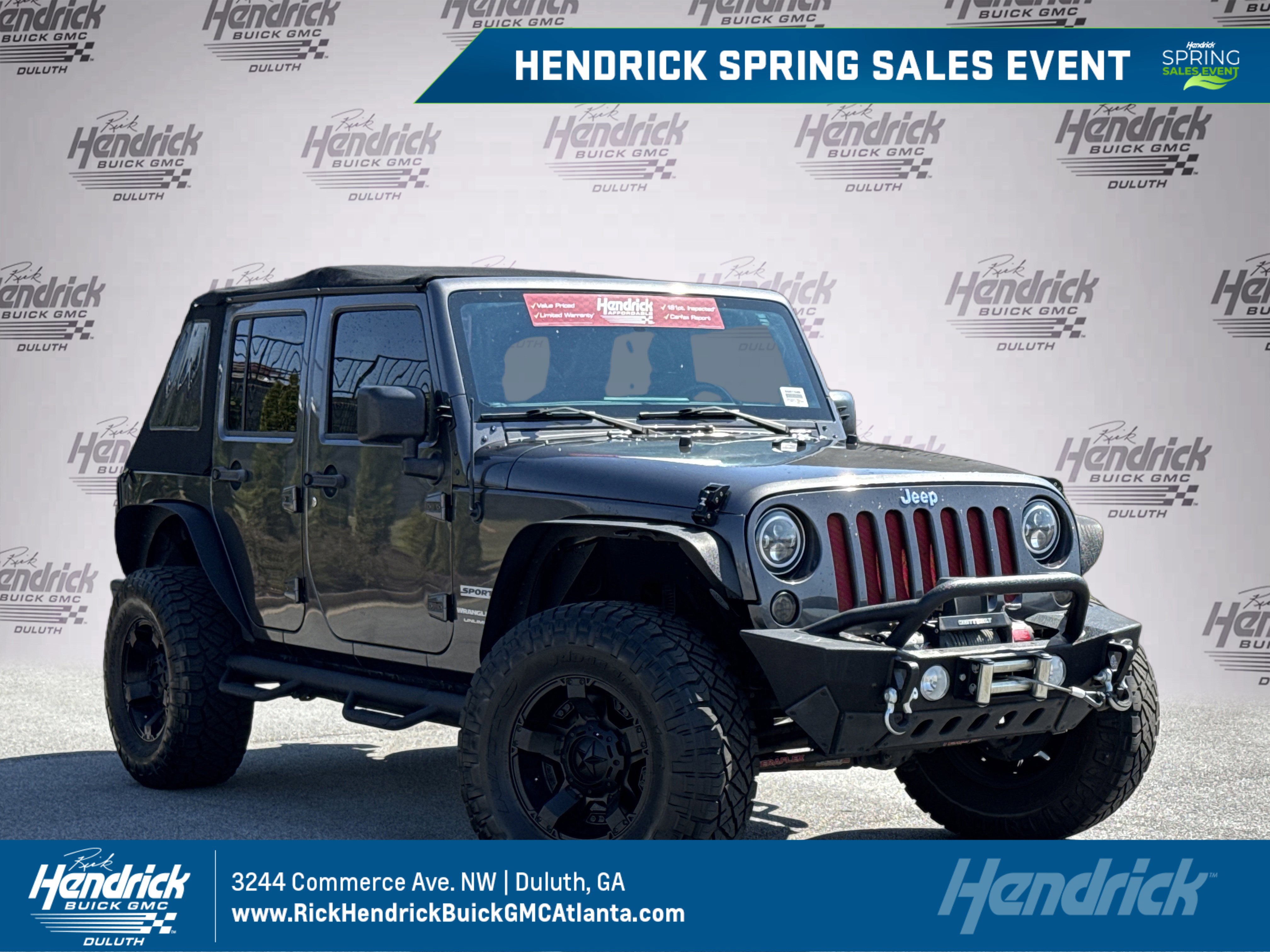 Used 2018 Jeep Wrangler Unlimited Sport w/ Connectivity Group