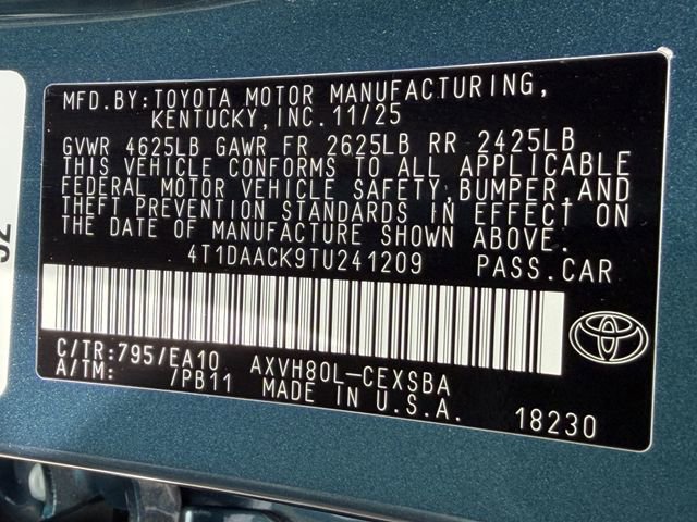Certified 2026 Toyota Camry SE w/ Convenience Package FWD image 31