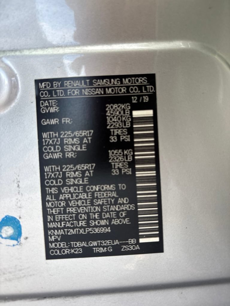 Used 2020 Nissan Rogue SV FWD image 5
