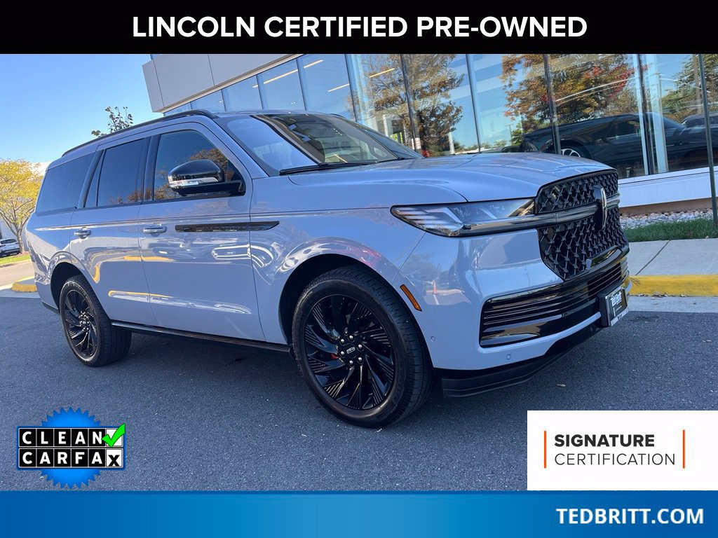 Certified 2025 Lincoln Navigator Reserve w/ Jet Appearance Package
