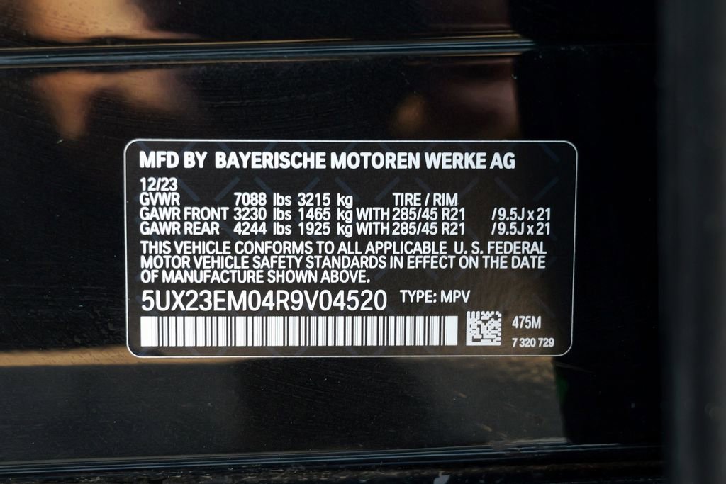 Used 2024 BMW X7 xDrive40i w/ Climate Comfort Package AWD/4WD image 70