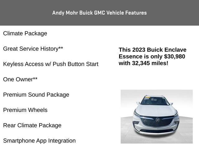 Used 2023 Buick Enclave Essence FWD image 8
