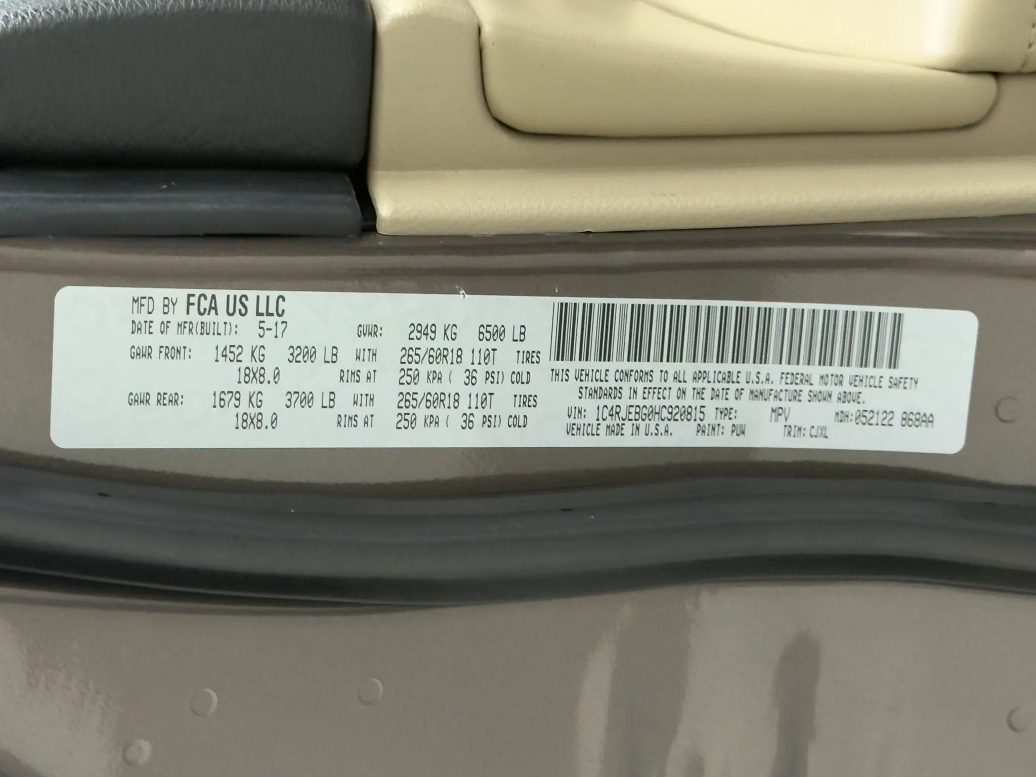 Used 2017 Jeep Grand Cherokee Limited RWD image 53