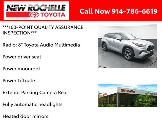 Certified 2024 Toyota Highlander XLE image 6