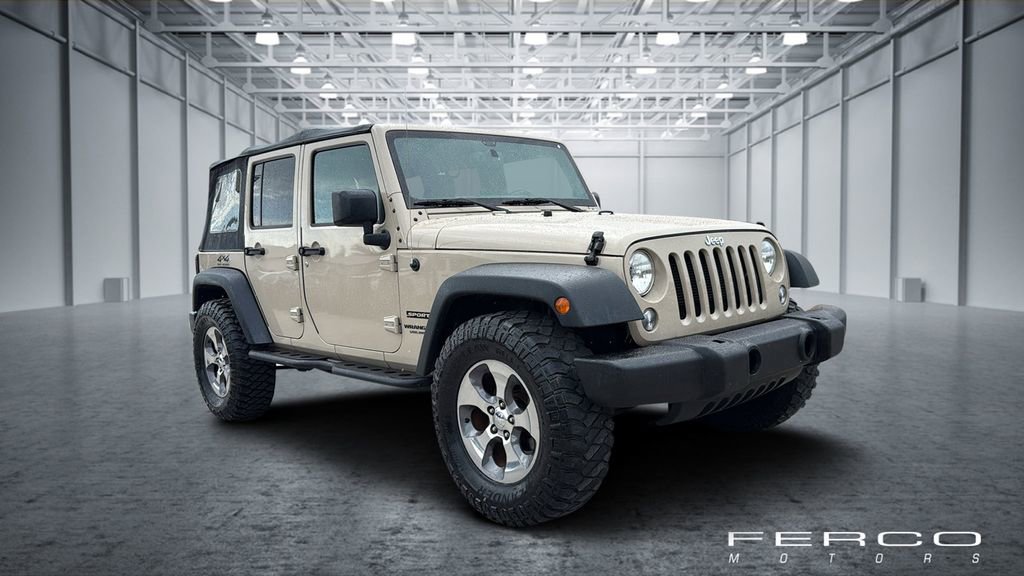 Used 2016 Jeep Wrangler Unlimited Sport w/ Quick Order Package 24S AWD/4WD image 7
