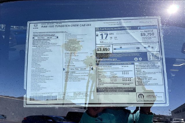 New 2026 RAM 1500 Tungsten w/ Bed Utility Group AWD/4WD image 16
