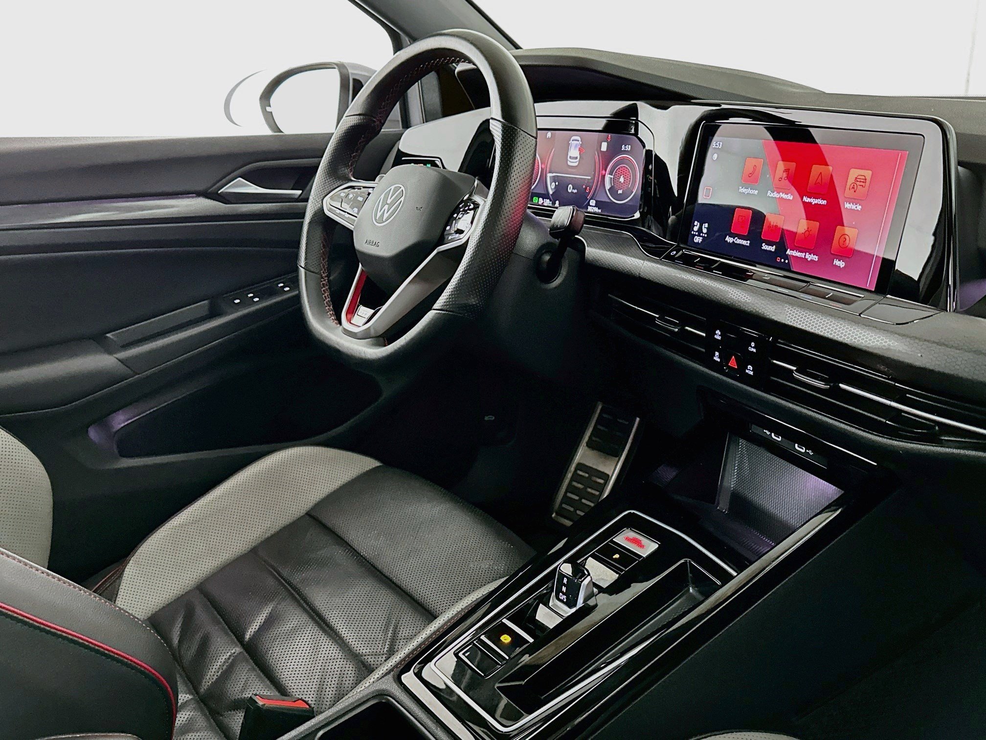 Used 2023 Volkswagen GTI SE w/ SE Leather Package FWD image 29