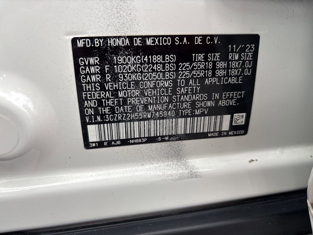 Used 2024 Honda HR-V Sport image 10