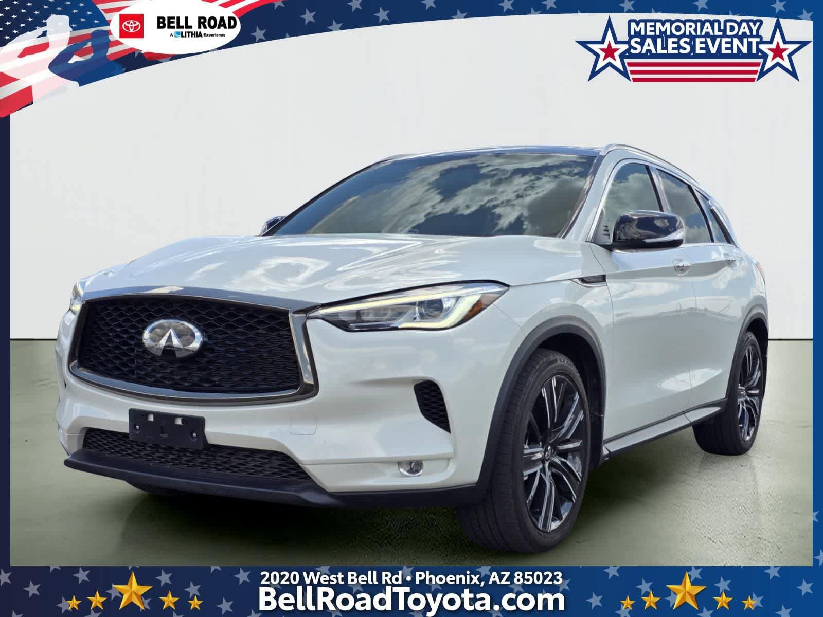 Used 2021 INFINITI QX50 Luxe w/ Appearance Package FWD image 1