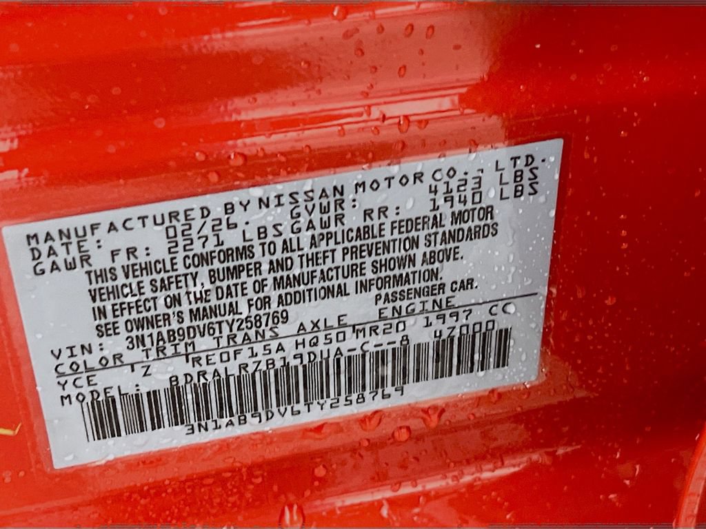 New 2026 Nissan Sentra SR w/ SR Premium Package FWD image 27