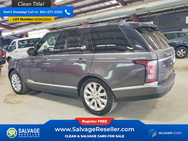 Used 2017 Land Rover Range Rover HSE AWD/4WD image 3