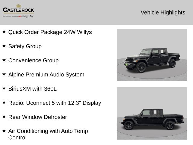 Certified 2026 Jeep Gladiator Sport AWD/4WD image 4