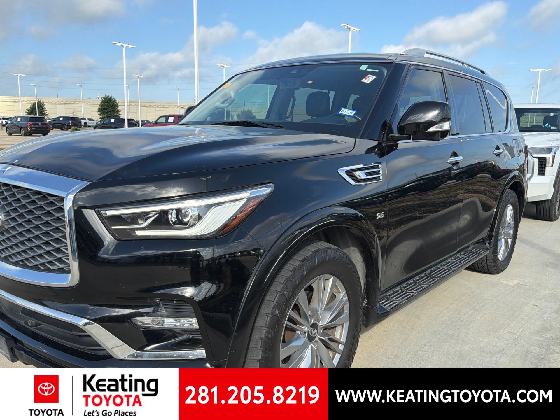 Used 2020 INFINITI QX80 Luxe w/ Proassist Package AWD/4WD image 7