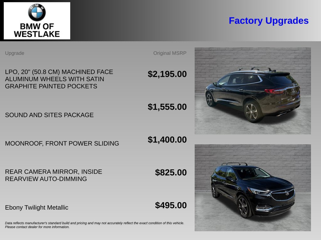 Used 2021 Buick Enclave Essence w/ Sound and Sites Package AWD/4WD image 4