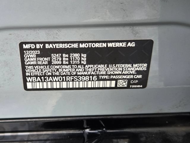 Used 2024 BMW M440i xDrive Gran Coupe w/ Parking Assistance Package AWD/4WD image 30
