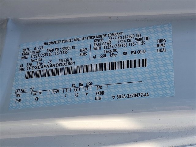 Used 2024 Ford E-450 and Econoline 450 Super Duty w/ Driver's Safety Package image 25