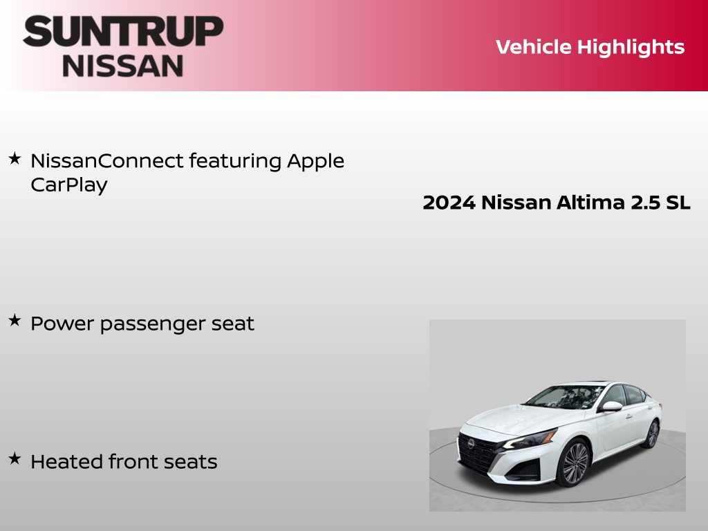 Certified 2024 Nissan Altima 2.5 SL FWD image 16