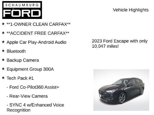 Used 2023 Ford Escape ST-Line w/ Tech Pack #1 AWD/4WD image 7