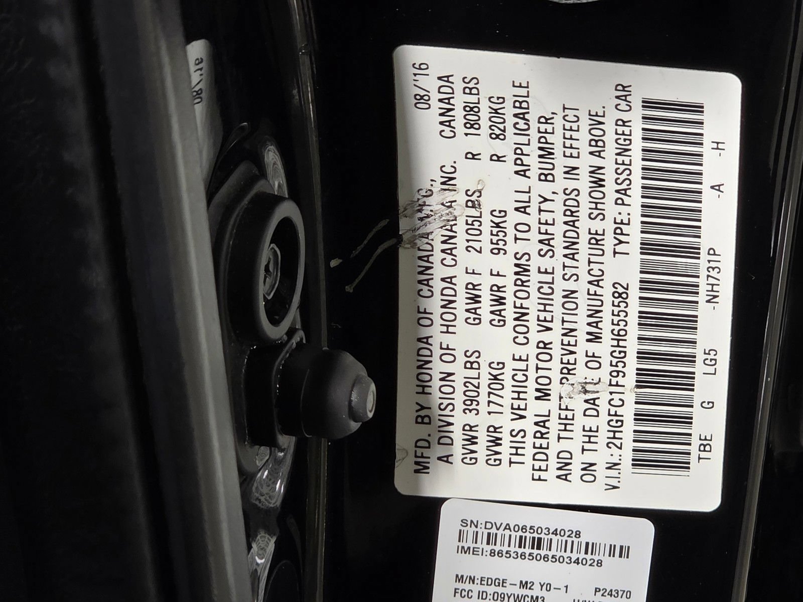Used 2016 Honda Civic Touring image 36