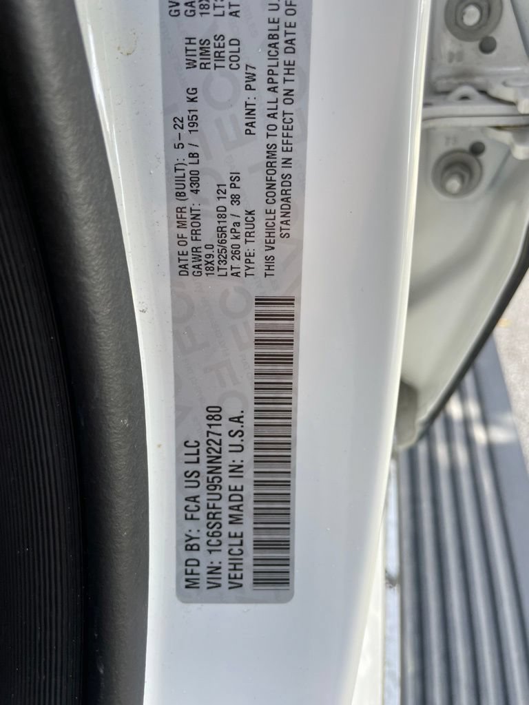 Used 2022 RAM 1500 TRX w/ TRX Level 2 Equipment Group AWD/4WD image 14