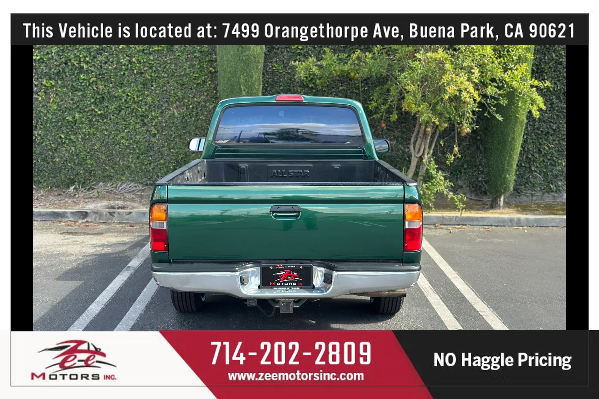 Used 2000 Toyota Tacoma 2WD Regular Cab image 8