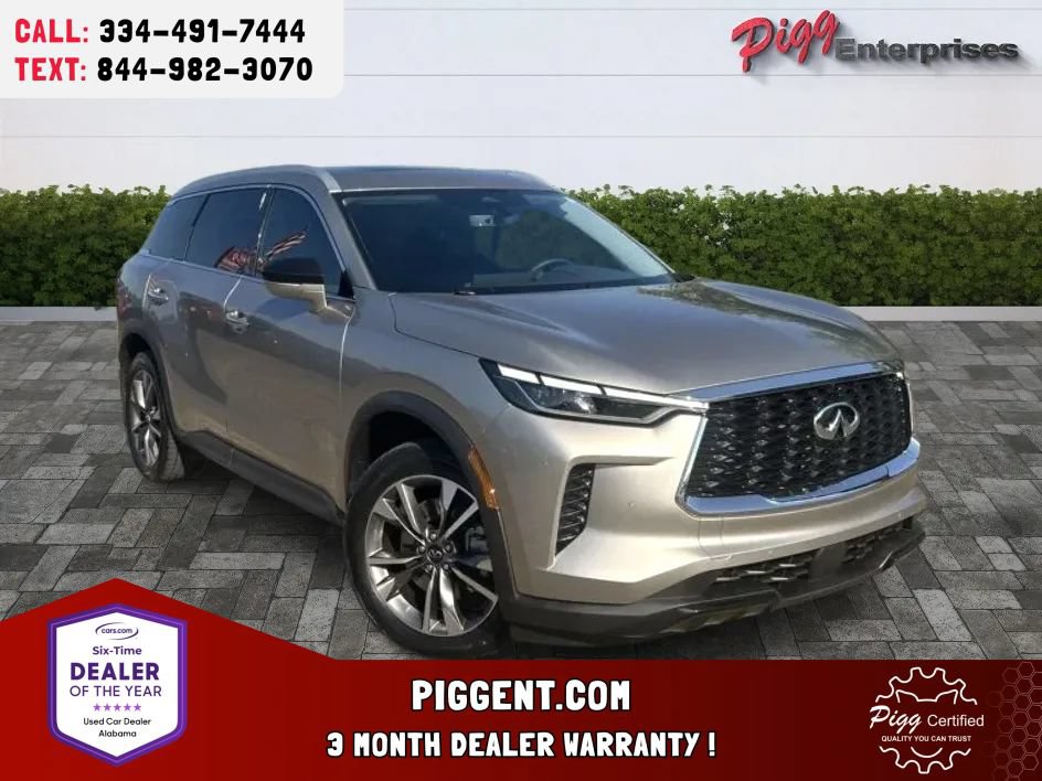 Used 2023 INFINITI QX60 Luxe w/ Cargo Package AWD/4WD image 1