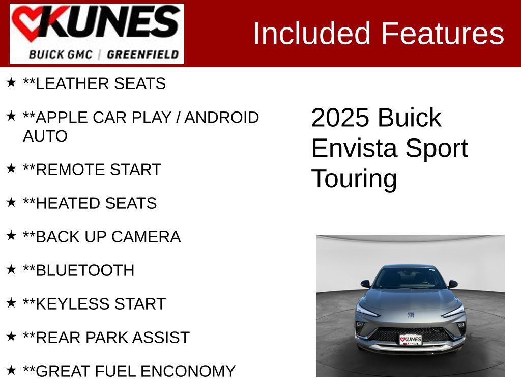 Used 2025 Buick Envista Sport Touring w/ Convenience I Package FWD image 2