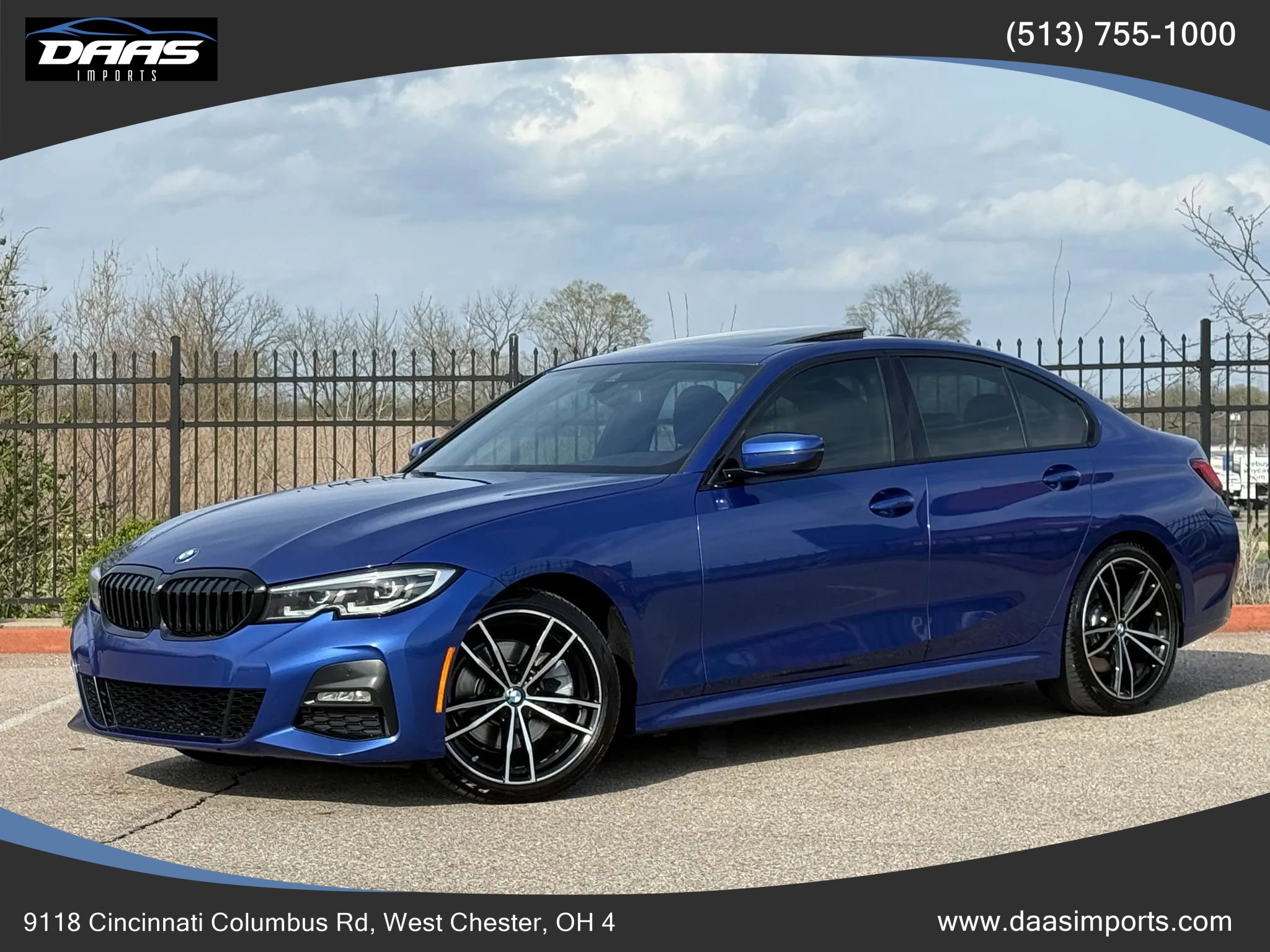 Used 2020 BMW 330i xDrive Sedan w/ M Sport Package image 1