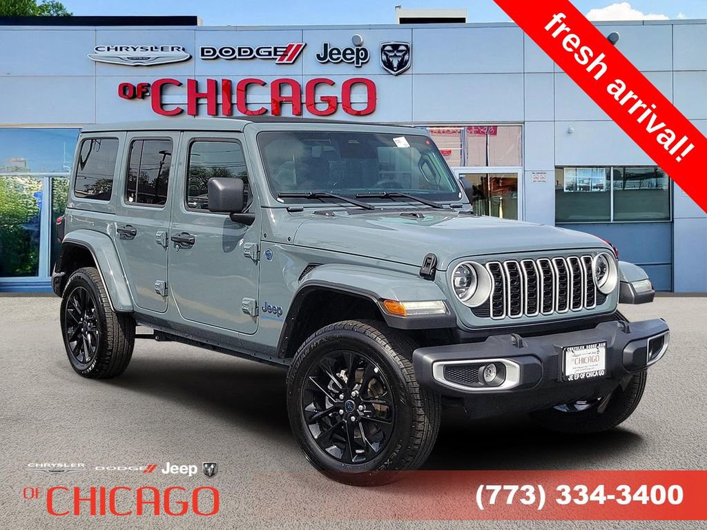 Certified 2025 Jeep Wrangler Unlimited Sahara w/ Safety Group AWD/4WD image 1
